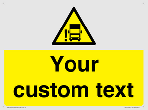 Custom warning blindspot